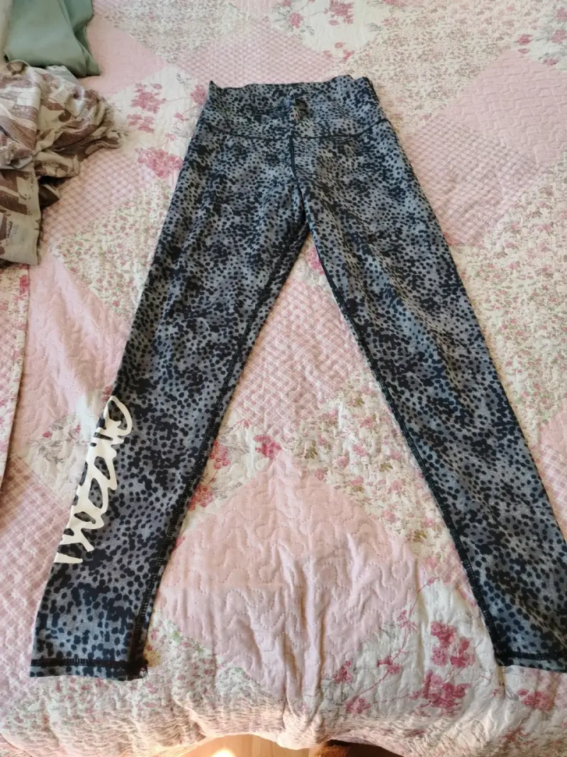 Leggings deportivos con estampado de leopardo - 1