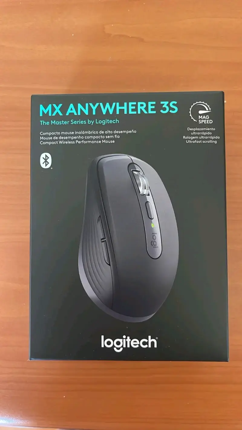 Mouse inalámbrico Logitech MX Anywhere 3S grafito - 2