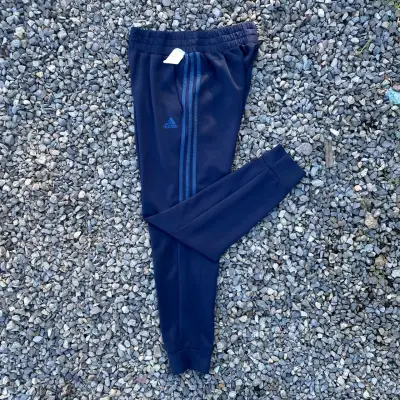 Pantalones deportivos azul Adidas talla S - miniatura 2