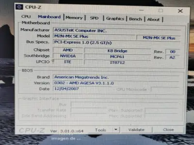 KIT PLACA ASUS+ATHLON 64 X2 4200 2.2GHz + 2GB DDR2 - miniatura 5