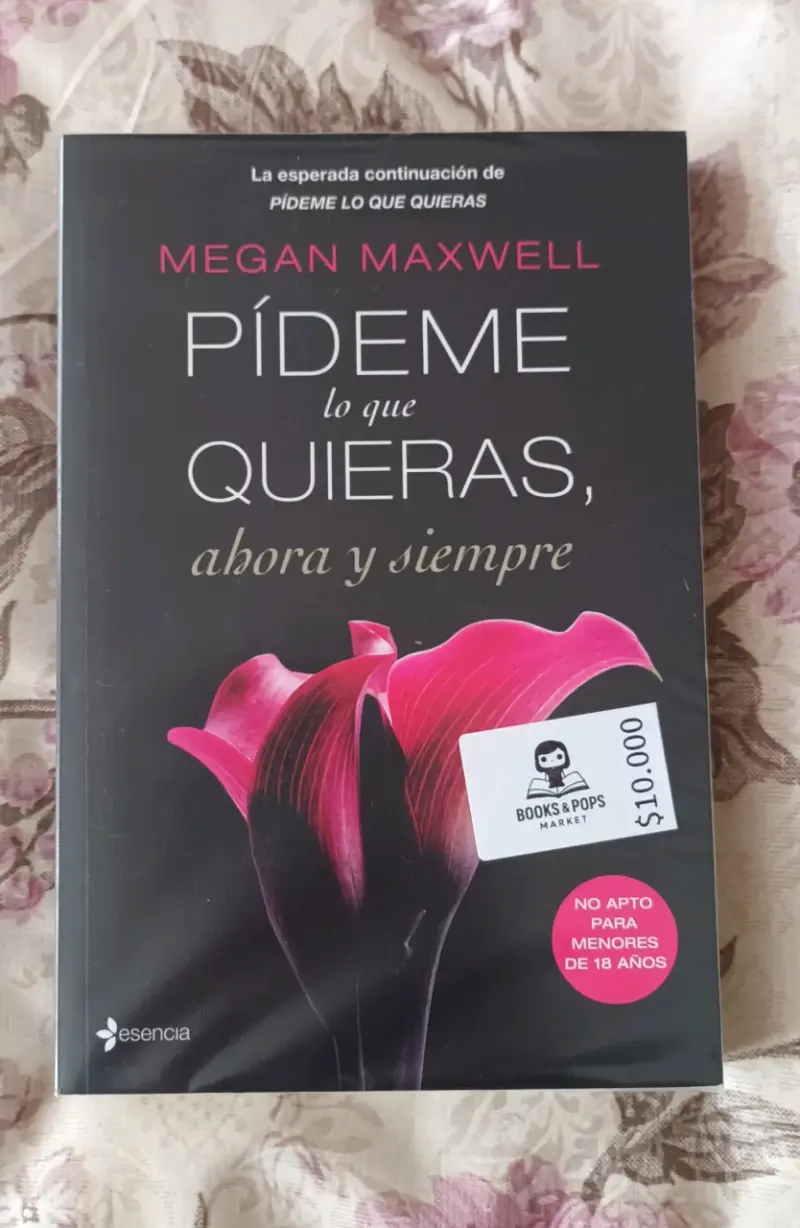 Libro 'Pídeme lo que quieras, ahora y siempre' M