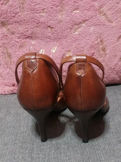 Zapatos de Tacón Café Mujer - miniatura 2