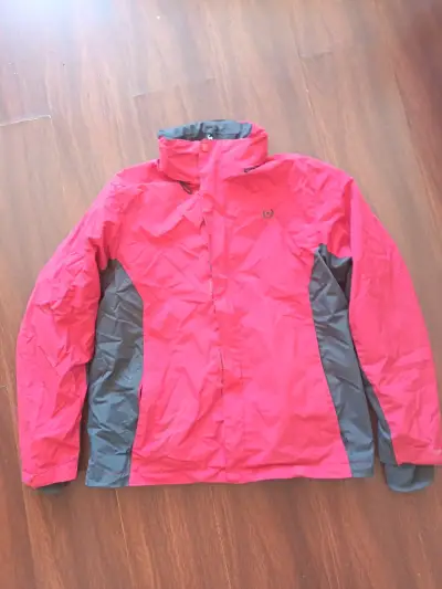 Chaqueta impermeable roja para hombre - miniatura 2
