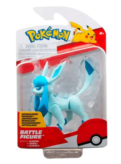 Figura de acción Pokémon Glaceon articulada - miniatura 1
