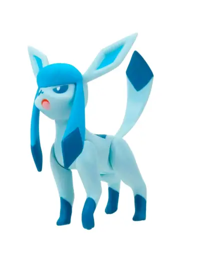 Figura de acción Pokémon Glaceon articulada - miniatura 2
