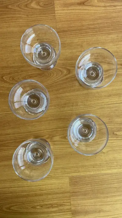 Set de 5 copas de vidrio para postres - miniatura 5