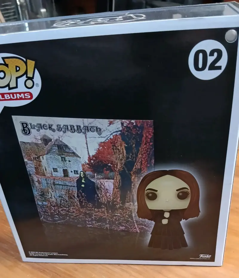 Figura Funko Pop Black Sabbath Edición Álbum - 2