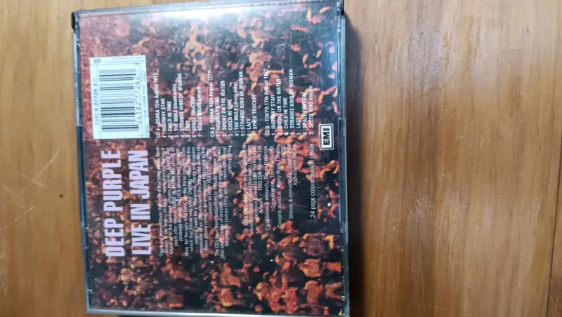 CD Deep Purple Live in Japan 1972 - 2