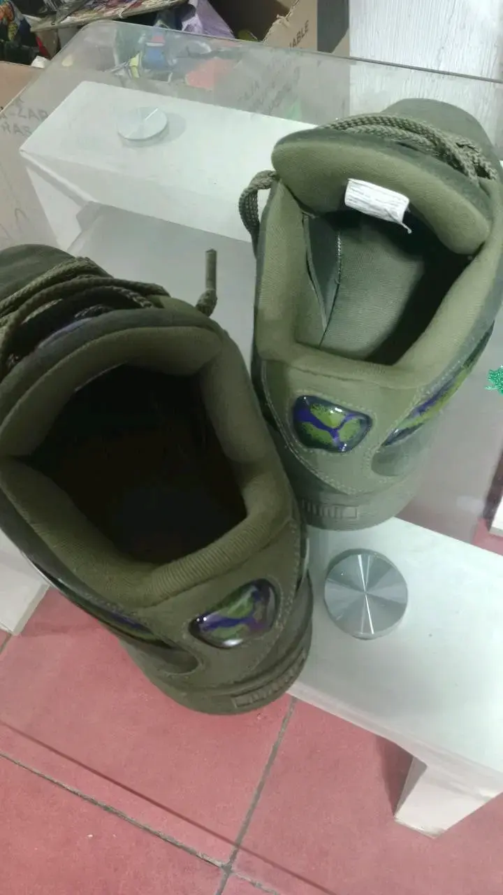 Zapatillas deportivas verdes para hombre - 1