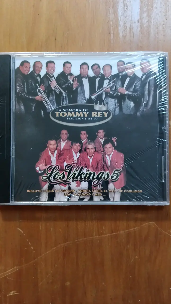 CD La Sonora de Tommy Rey y Los Vikings 5 - 1
