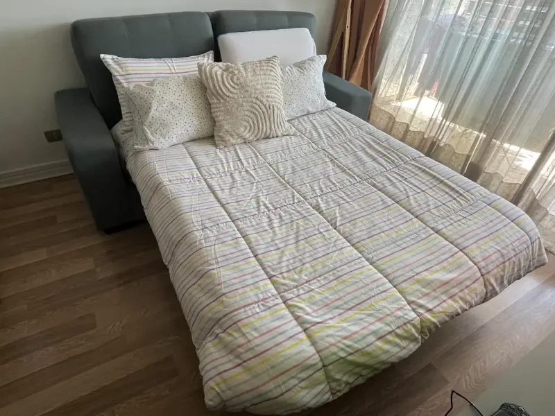 Sofá Cama Rosen Dream Azul - 1