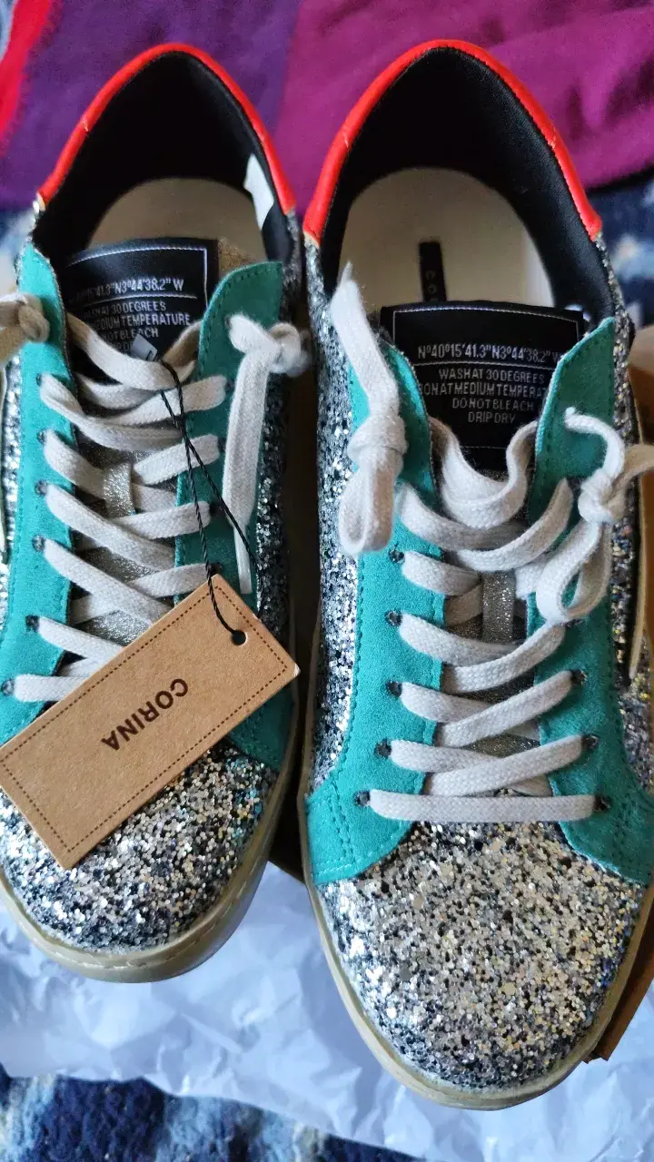 Zapatillas brillantes Corina para mujer - 1