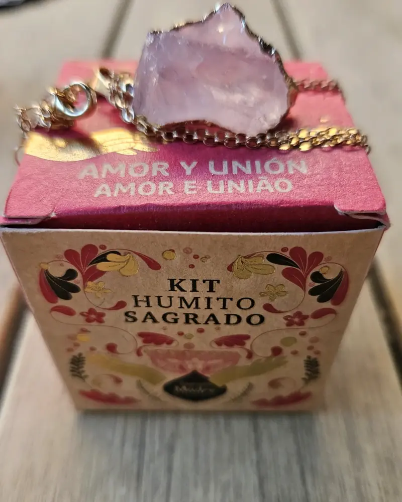Amor y Unión (kit Humito Sagrado+collar de cuarzo) - 2