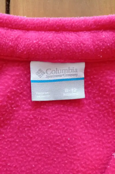 Poleron niña marca Columbia - miniatura 2
