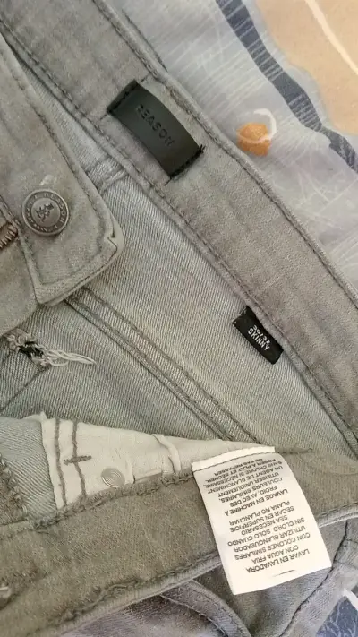 Jeans grises 30/32 skinny - miniatura 3