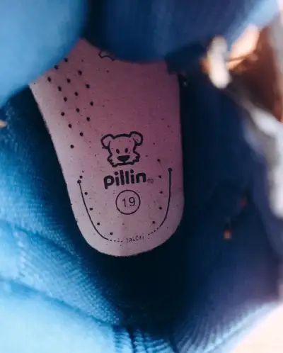 Botines de bebé Pillin gris y azul - miniatura 3