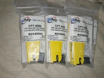 Pelacables coaxial CPT-6590 - miniatura 1