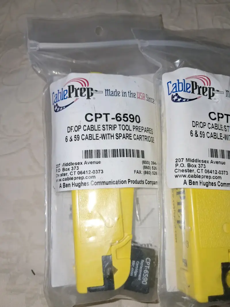 Pelacables coaxial CPT-6590 - 2