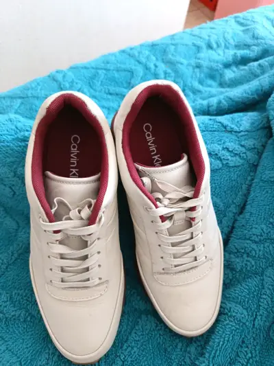 Zapatillas blancas Calvin Klein mujer - miniatura 2