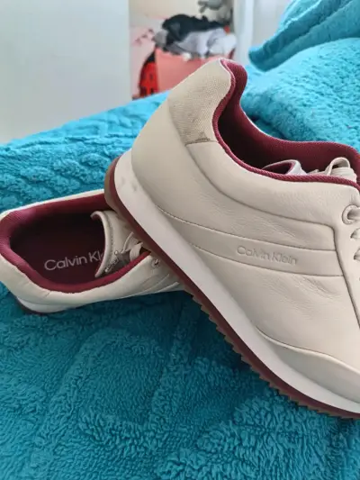 Zapatillas blancas Calvin Klein mujer - miniatura 3