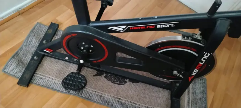 Bicicleta estática Kemilng Sport negra - 1