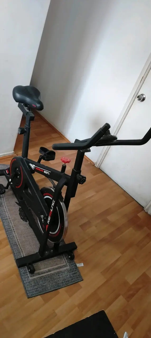 Bicicleta estática Kemilng Sport negra - 6