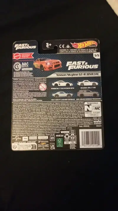 Hot Wheels Nissan Skyline GT-R Fast & Furious - miniatura 2