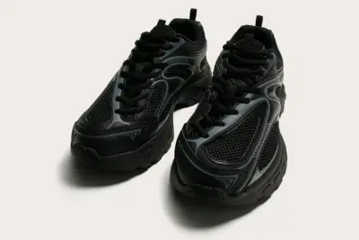 Zapatillas deportivas negras para hombre - miniatura 2