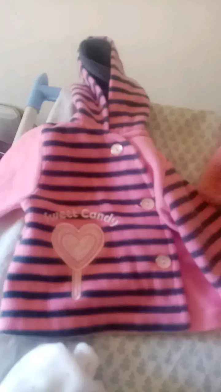 Conjunto de ropa para bebé rosado - 2