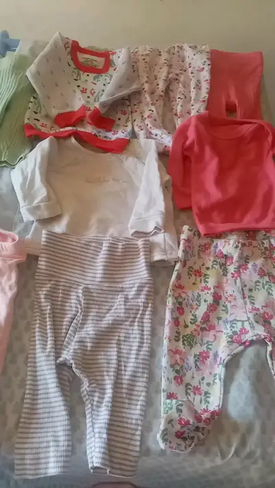 Conjunto de ropa para bebé rosado - miniatura 6