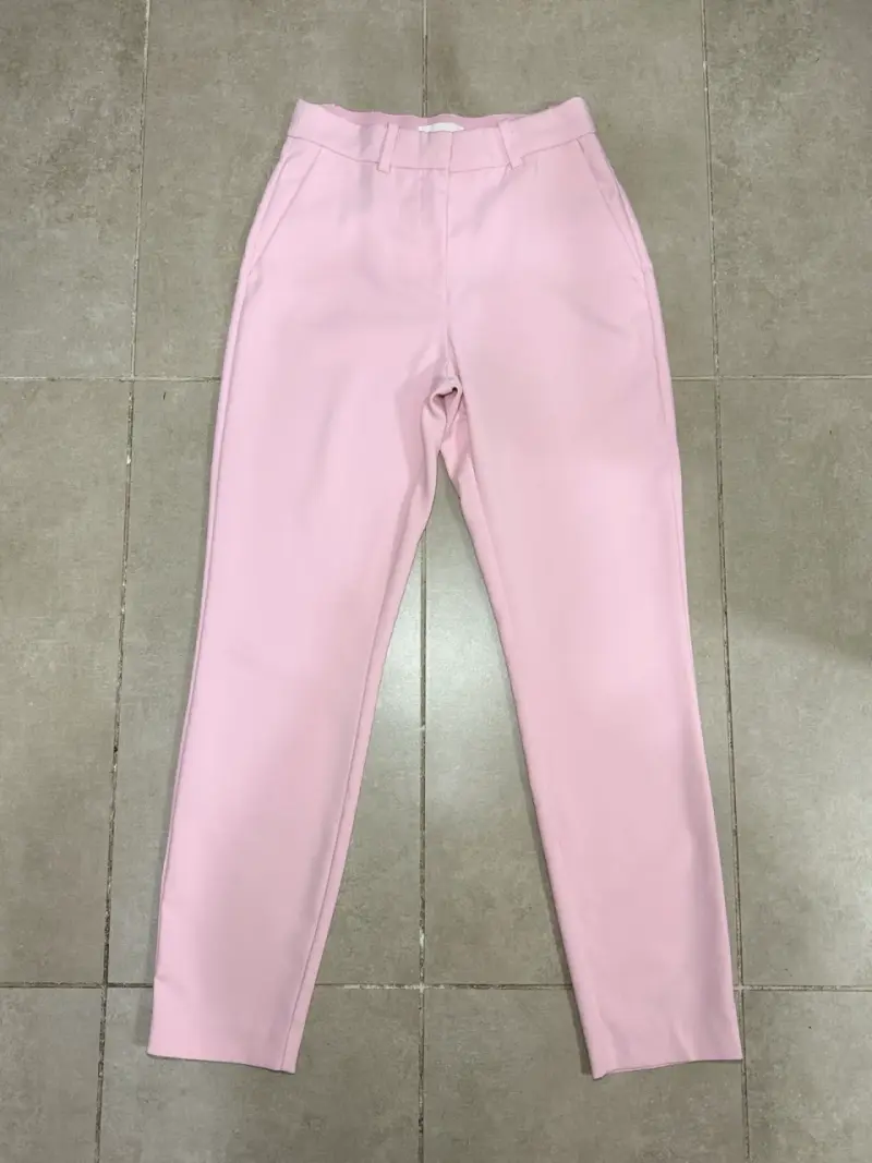 Pantalon mujer H&M palo rosa - 1