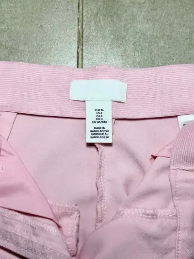 Pantalon mujer H&M palo rosa - miniatura 2