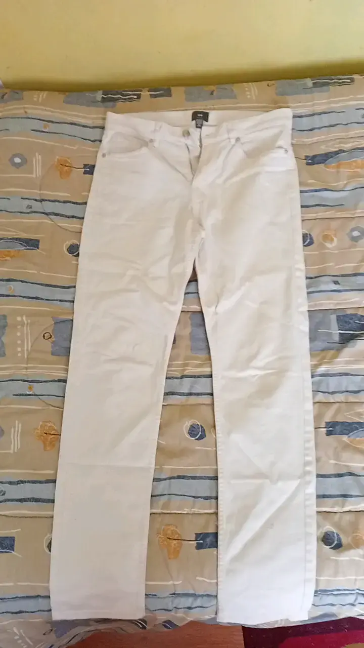 Pantalones blancos Talla 30/32 - 1