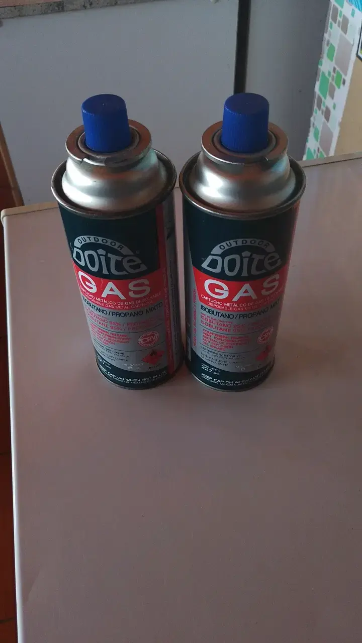 Cartuchos de gas Doite para camping
