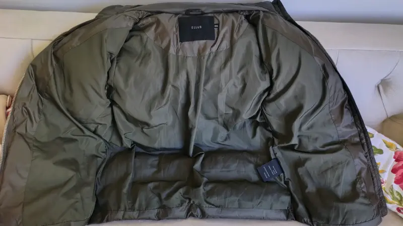 Chaqueta acolchada verde oliva Ellus - 3