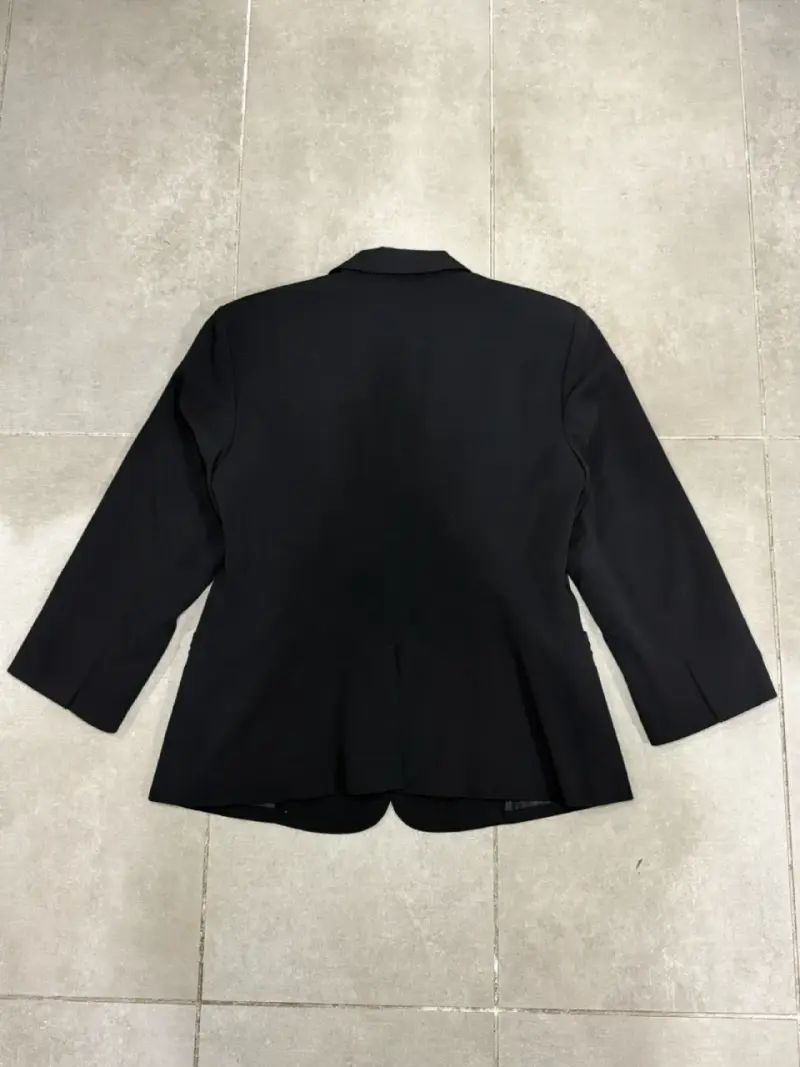 Blazer negro para mujer manga 3/4 - 2