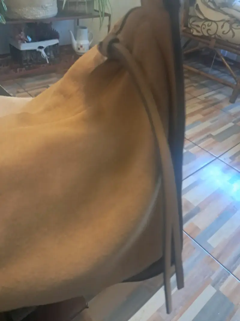 Cartera de Cuero Camel "Mango" - 4