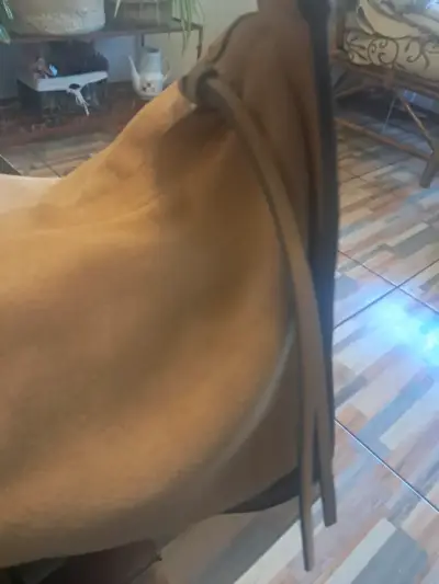 Cartera de Cuero Camel "Mango" - miniatura 4
