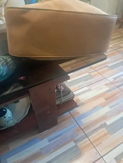 Cartera de Cuero Camel "Mango" - miniatura 5