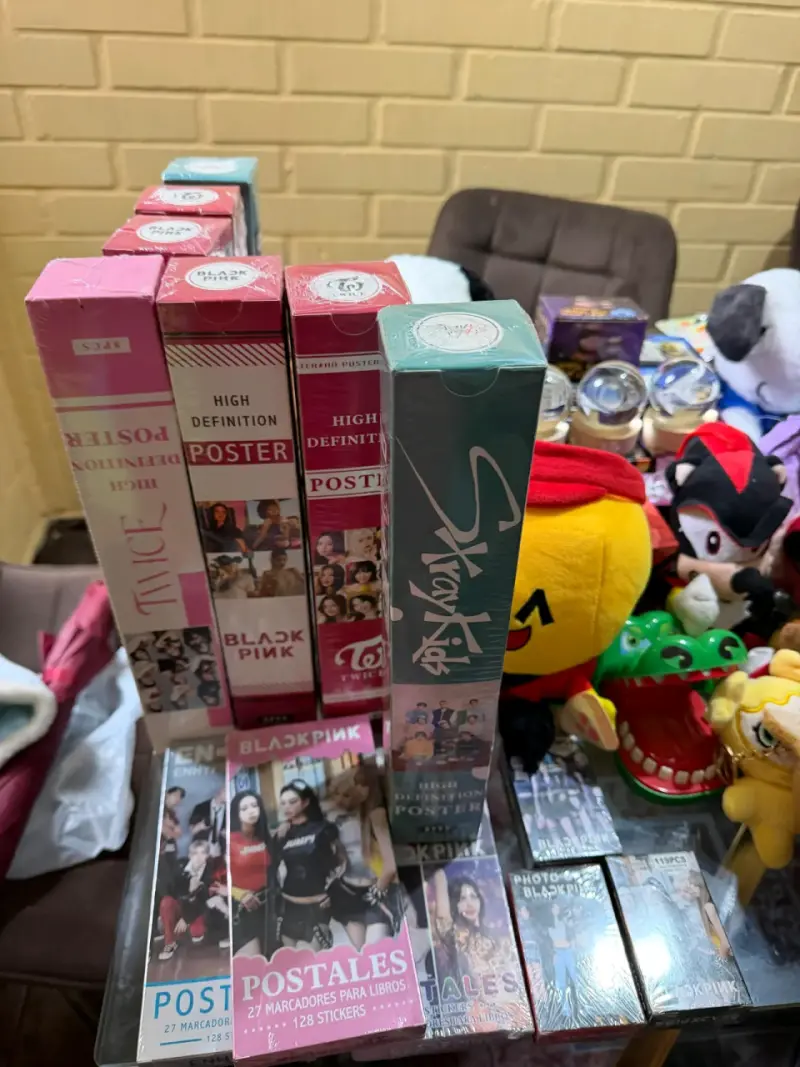 Lote de Peluches y Posters Blackpink - 2
