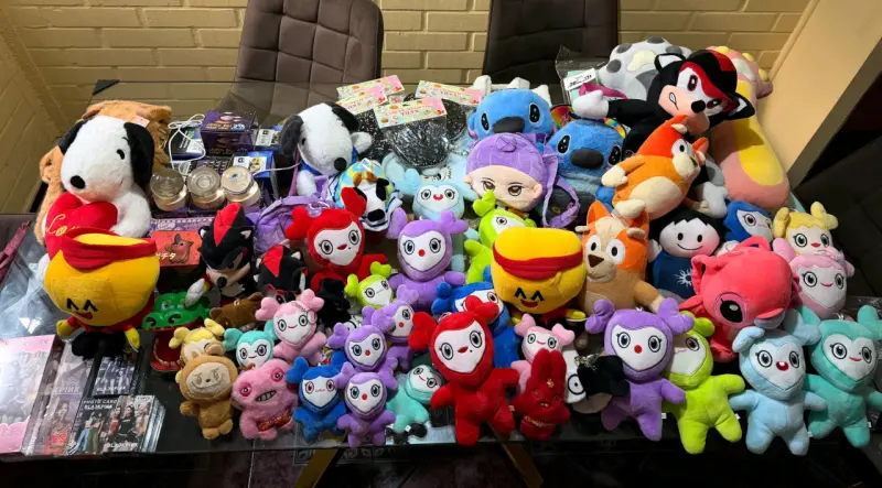 Lote de Peluches y Posters Blackpink - 6