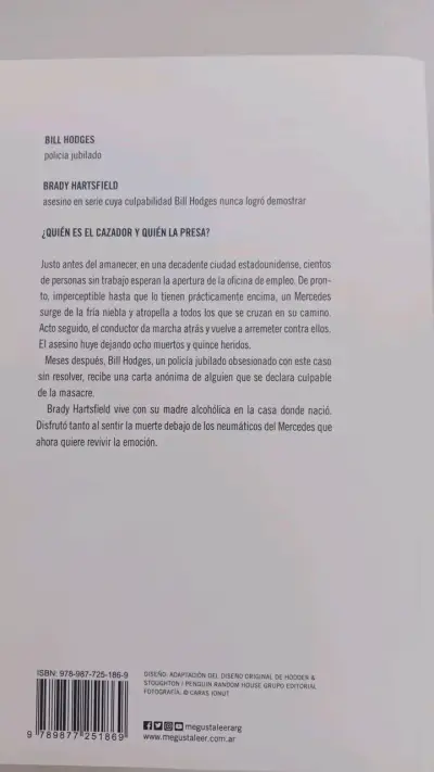 Libro Mr. Mercedes de Stephen King - miniatura 2