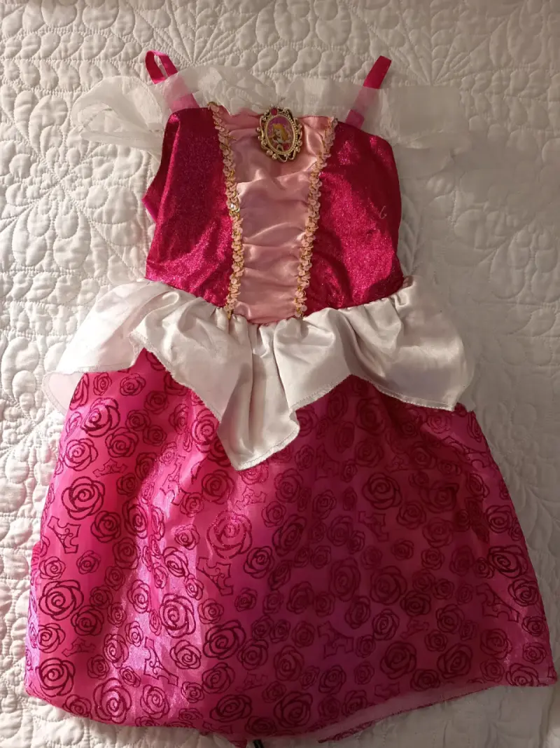 Disfraz de princesa rosa para niña