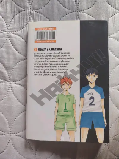 Manga Haikyuu Volumen 1 de Haruichi Furudate - miniatura 3