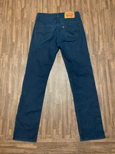 Jeans Levi's 511 W29 L30 Slim Fit Azul Oscuro - miniatura 2