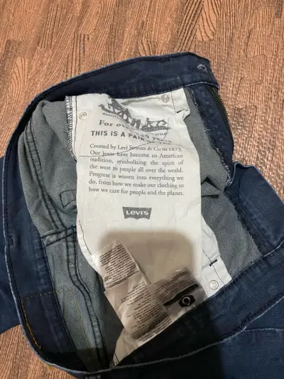 Jeans Levi's 511 W29 L30 Slim Fit Azul Oscuro - miniatura 4