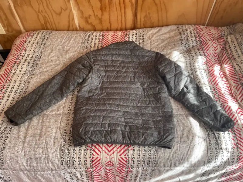 Chaqueta acolchada gris para hombre - 3