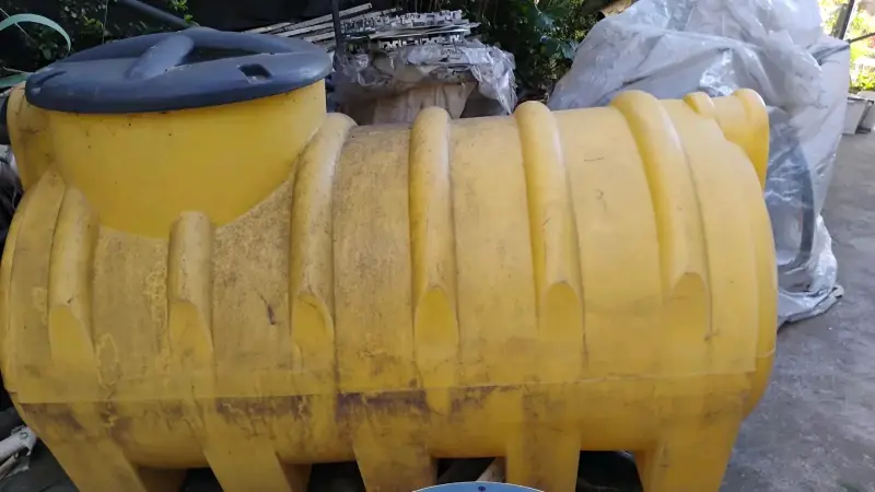 Kit fosa séptica de plástico amarillo - 1