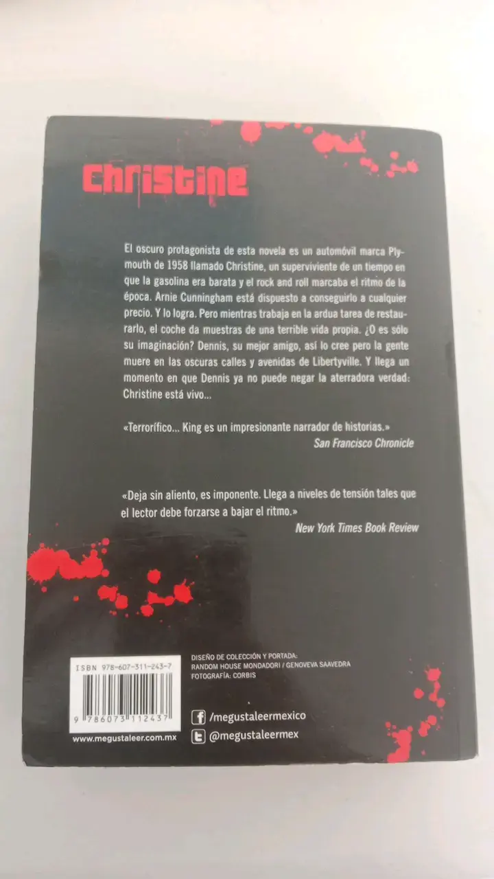 Libro 'Christine' de Stephen King de bols!llo - 2