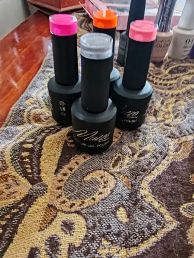 Kit completo de uñas con esmaltes Bluesky y lámpara UV - miniatura 6